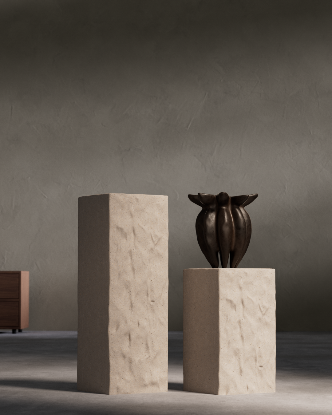 Lotus · on pedestals