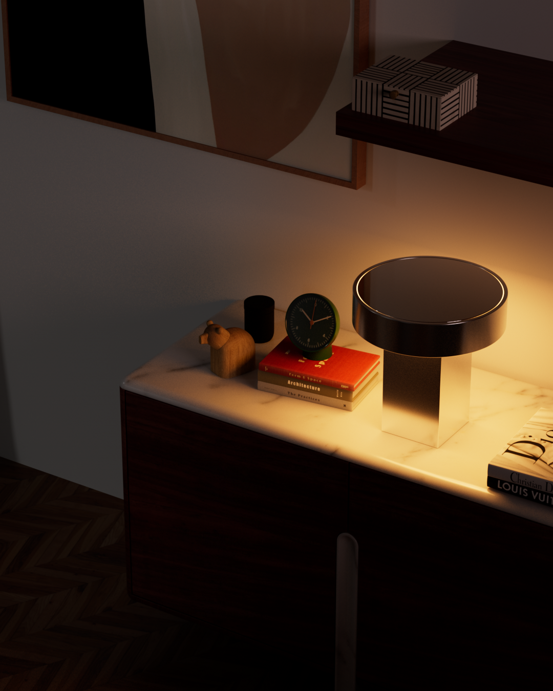 Pirout · companion lamp